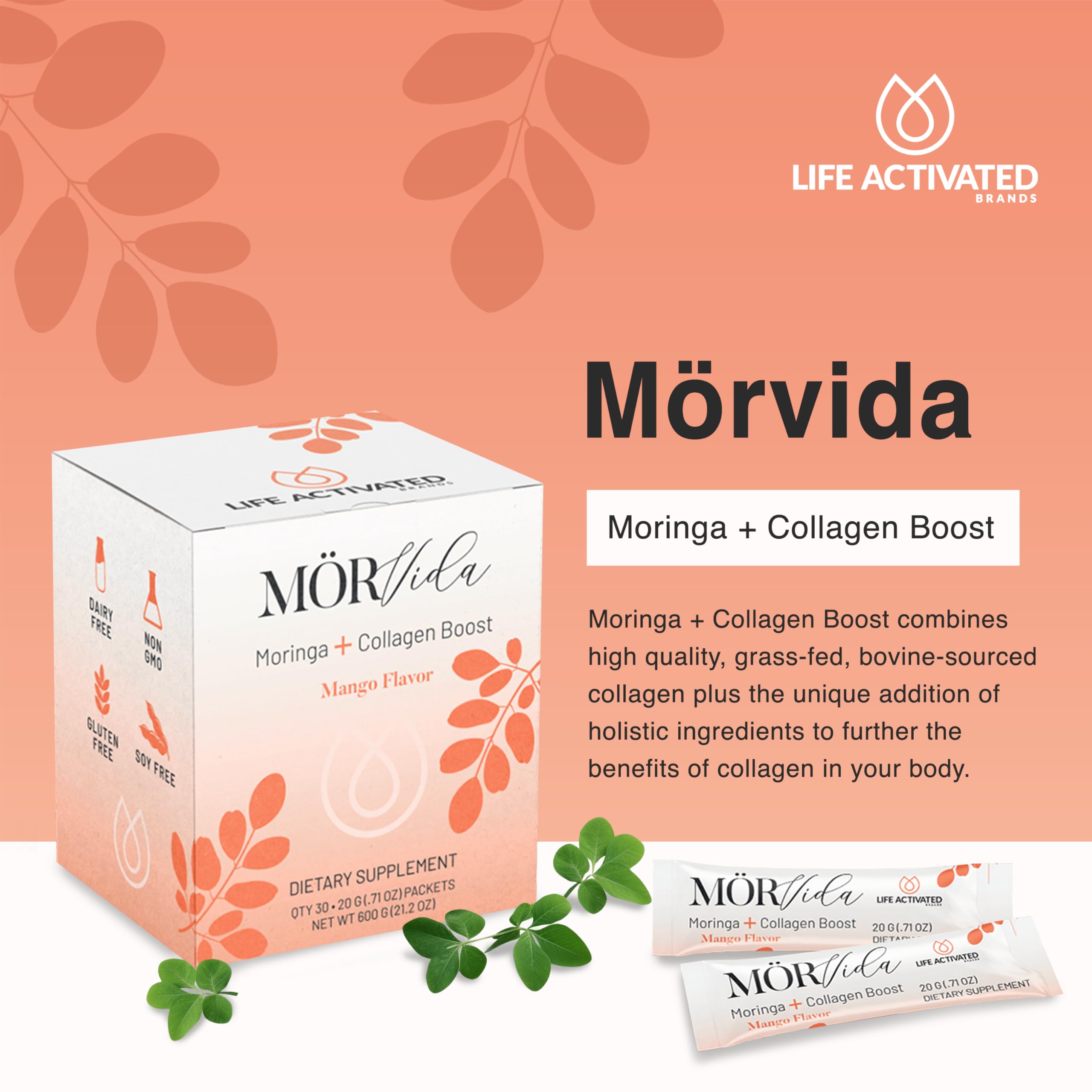 MörVida | Moringa Collagen Boost Gel