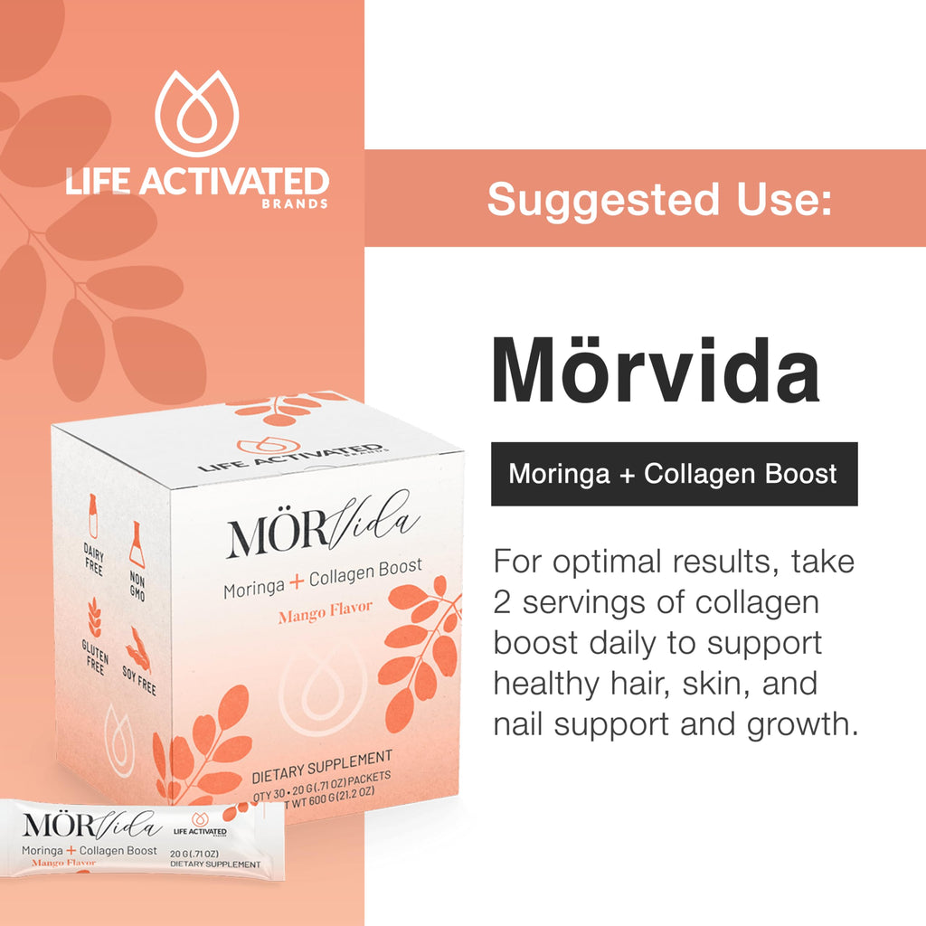 MörVida | Moringa Collagen Boost Gel