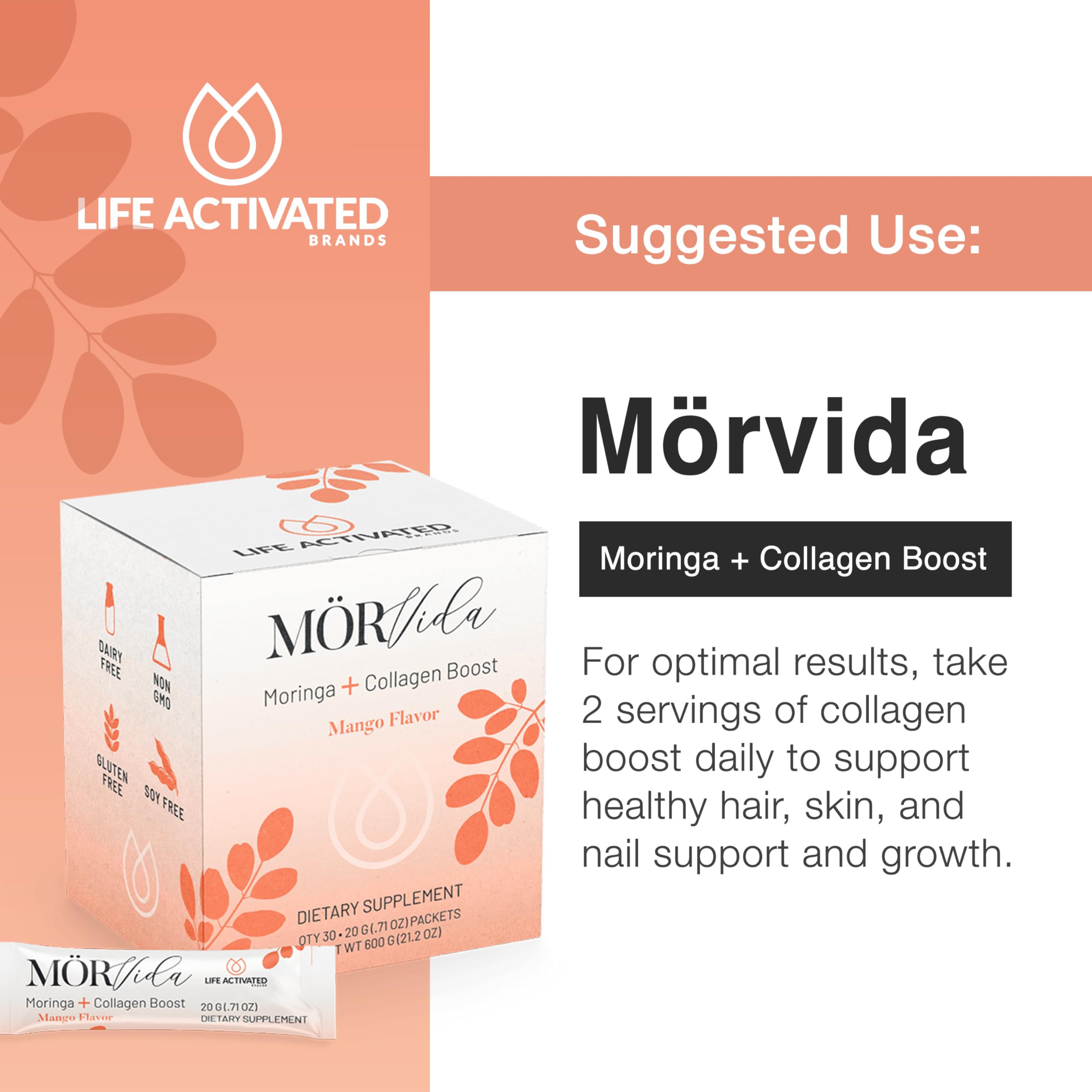 MörVida | Moringa Collagen Boost Gel