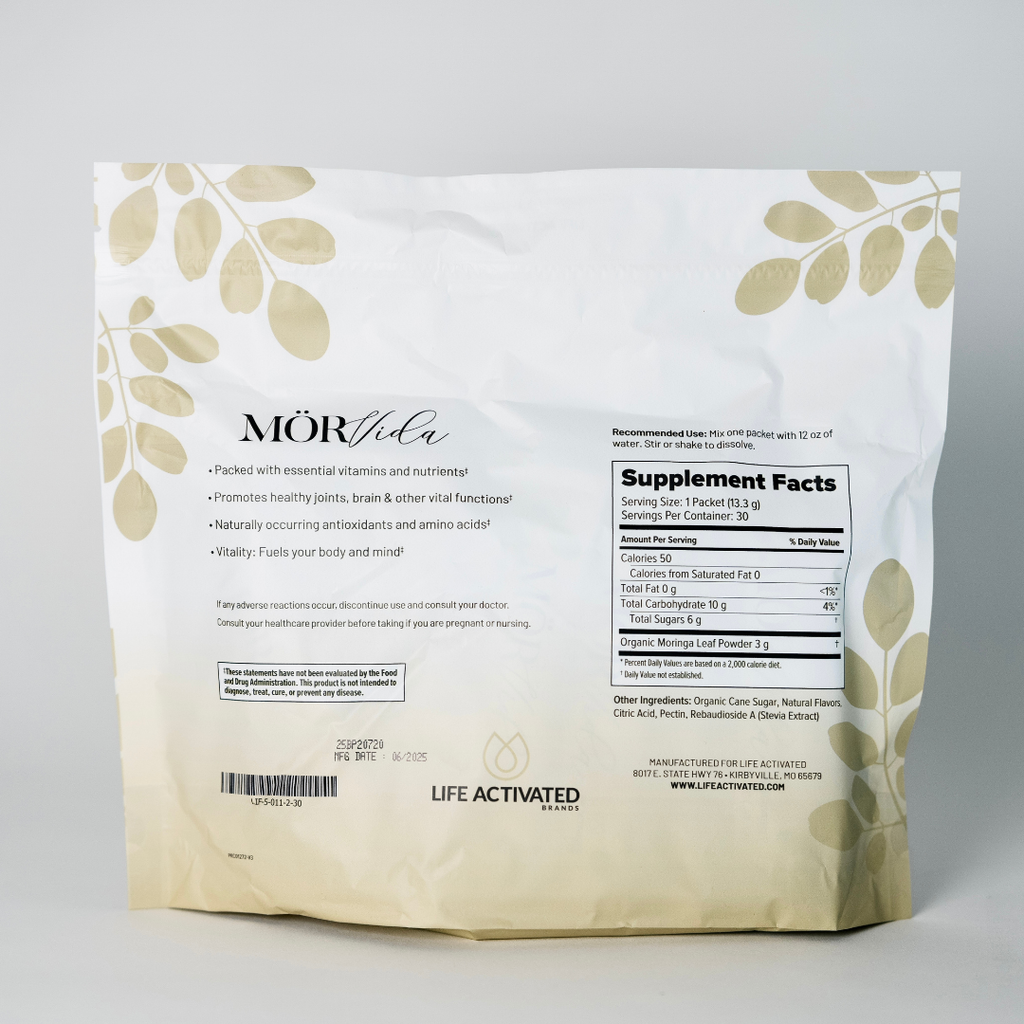 Mörvida Daily Supplement | Moringa Oleifera Nutrient Complex