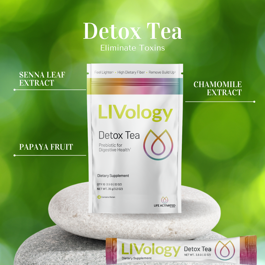 LIVology Detox Tea | Prebiotic for Digestive Health