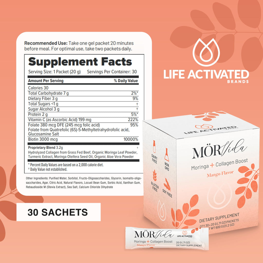 MörVida | Moringa Collagen Boost Gel