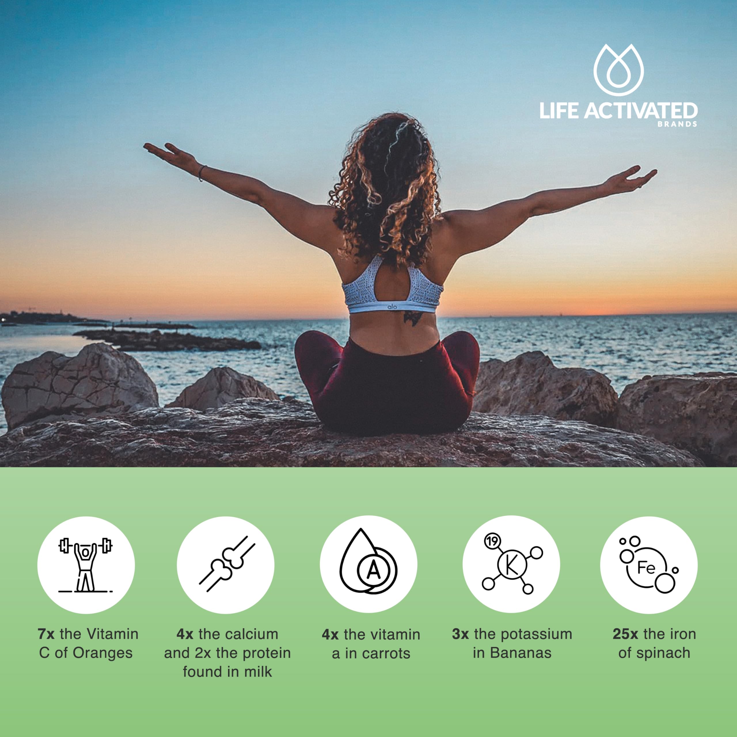 Mörvida Daily Supplement - Moringa Oleifera from The Himalayas - High in Vitamin C, Calcium & Protein -Rich in Minerals, Protein & More - 30 Sachets